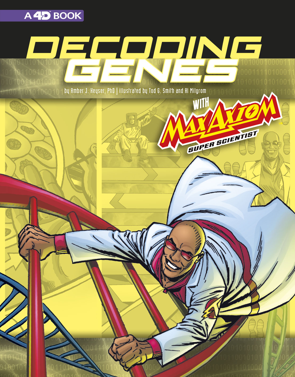 Product: Decoding Genes with Max Axiom, Super Scientist: 4D an