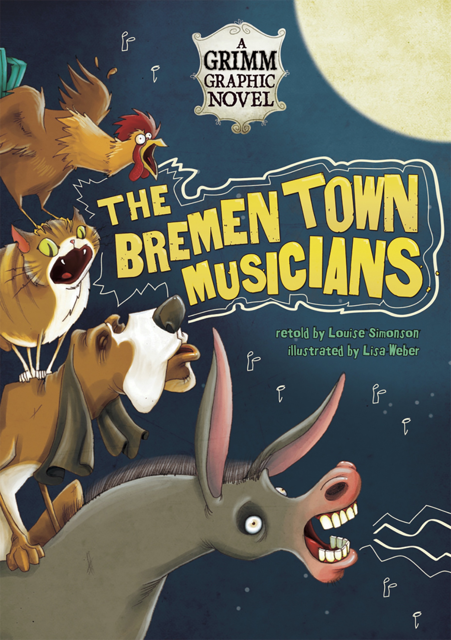 Product: The Bremen Town Musicians: A Grimm Graphic Novel