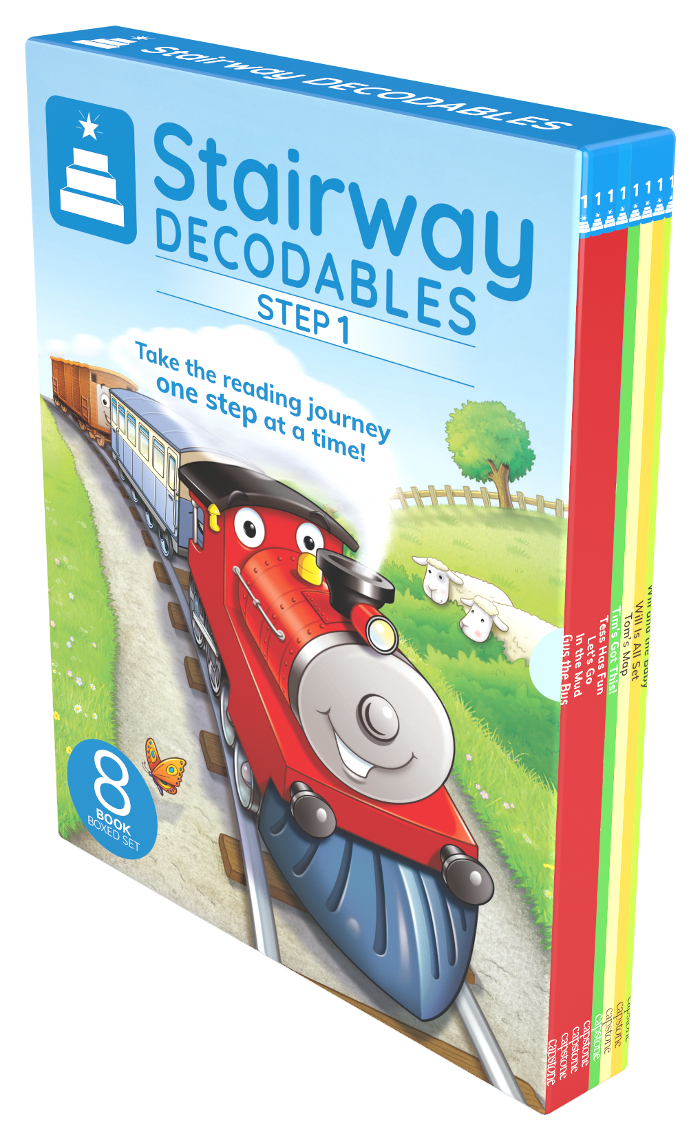 Product: Stairway Decodables Step 1 (8-Book Boxed Set #1)